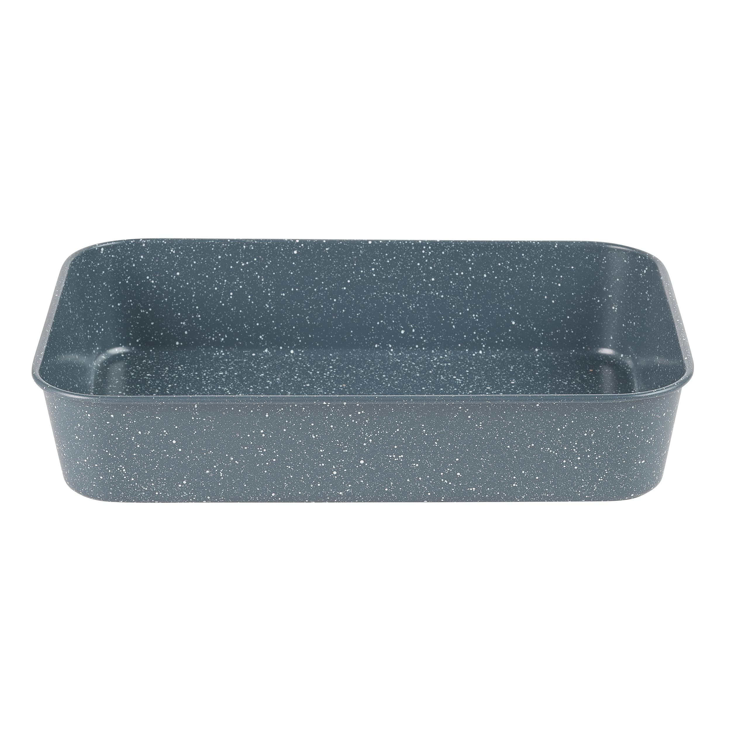 Teglia Alta Russell Hobbs Effetto Marmo Blu - 39.5cm Per Brownies E Pizza, Senza PFOA - Foto 9