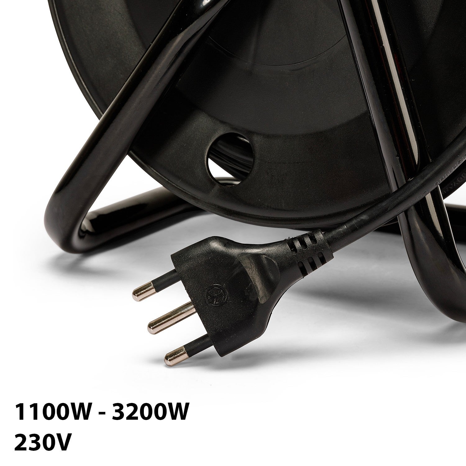 Enrouleur électrique standard italien, 4 prises, câble H05VV-F3G1.5MM2, 50m, CE - 4