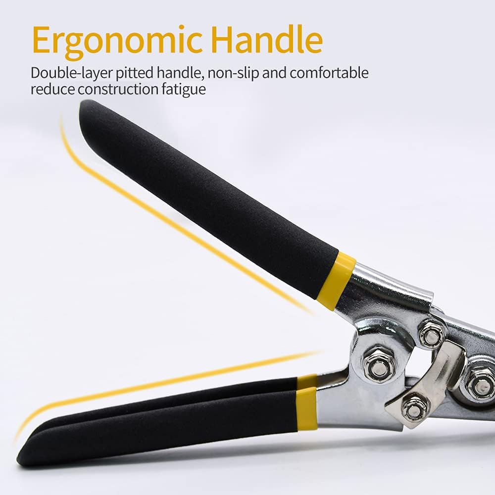 Pinza per sigillatura bordi - adatta per chiglie in acciaio leggero, fogli di plastica, ecc., 1 pezzo - 4