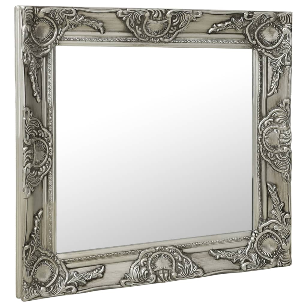 Maison Exclusive - SpeccMaison Exclusive - o da Parete Stile Barocco 50x50 cm Argento - 2
