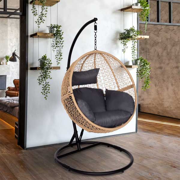 Fauteuil à bascule suspendu 