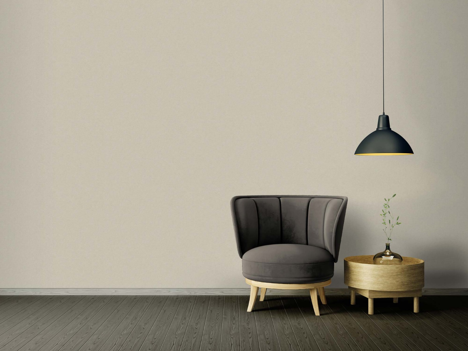 A.s. création, papel pintado no tejido, papel pintado unitario, papel pintado liso, rollo 10,05 m x 0,53 m, as371782, greige