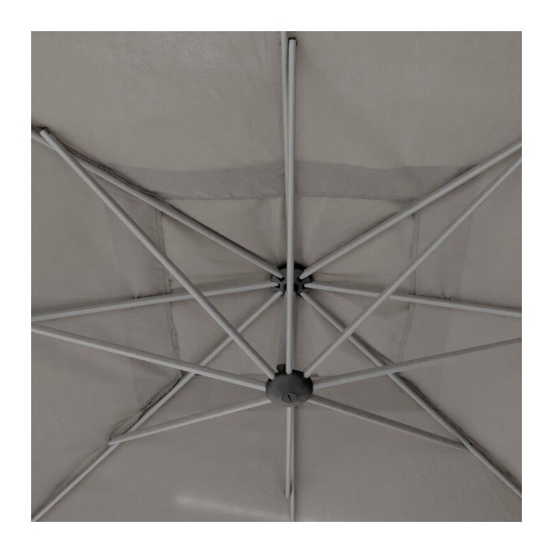 Parasol déporté carré 