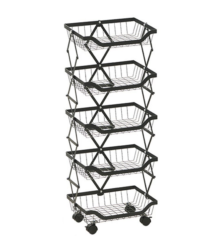 Étagère À Légumes À 5 Niveaux - Panier À Légumes Pour Cuisine - Panier