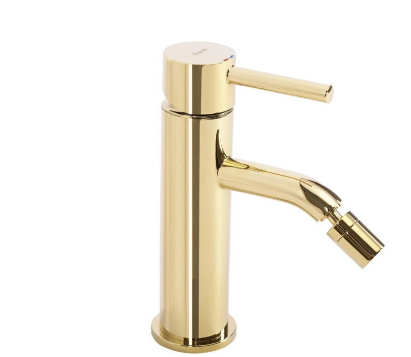 Bateria bidetowa Rea Lungo Złota