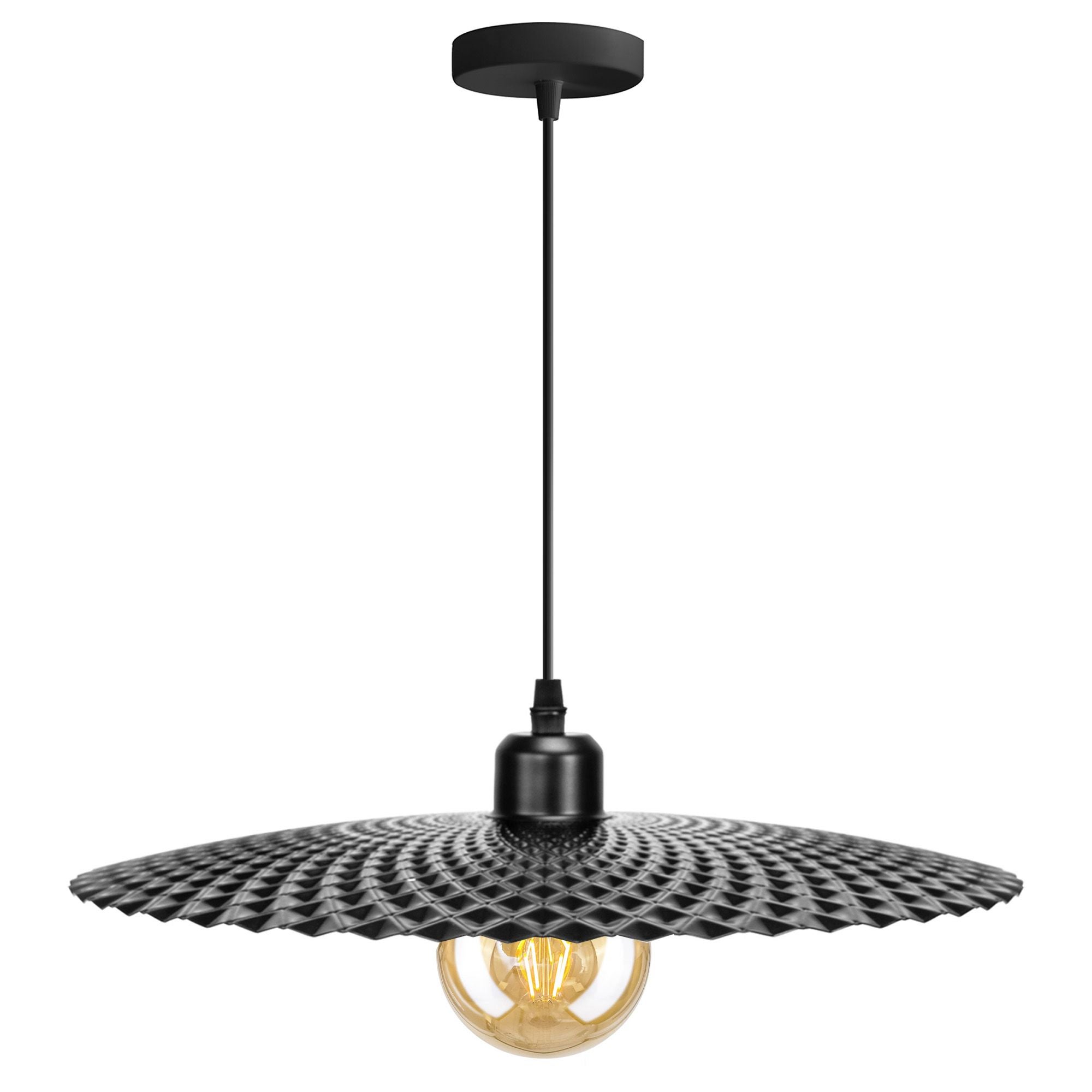 Lampa Sufitowa Wisząca Toolight App1289-1Cp Czarny