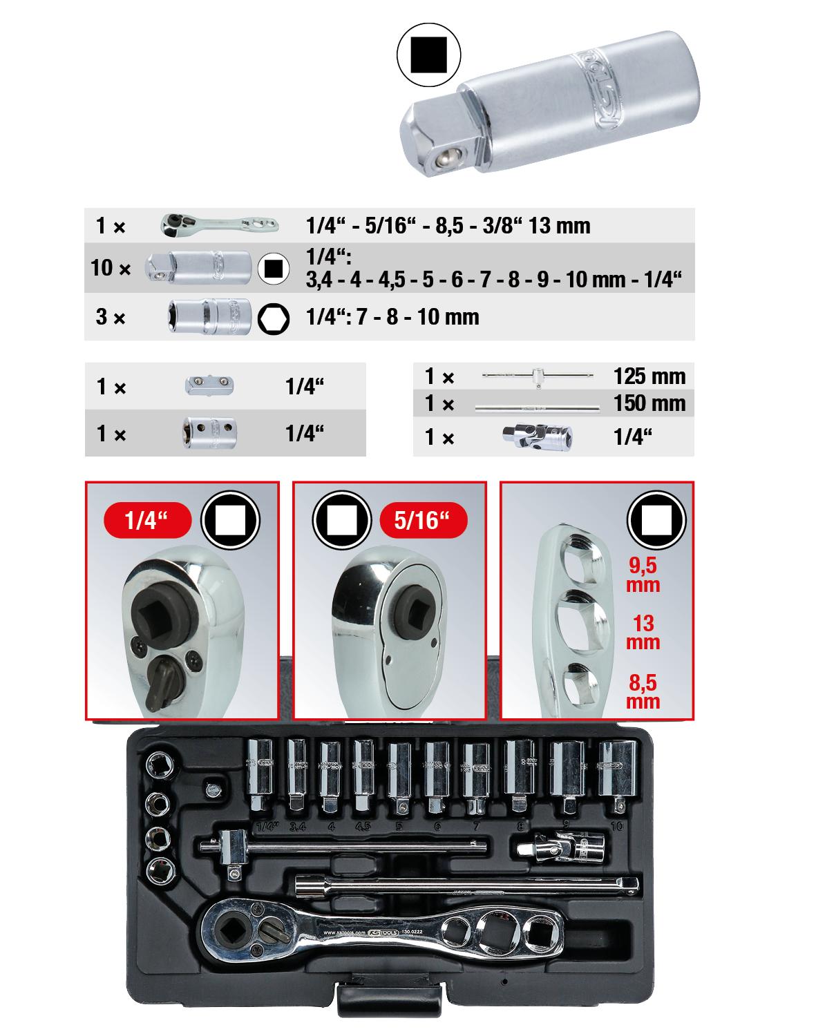 Jeu de clés spéciales climatisation - 2