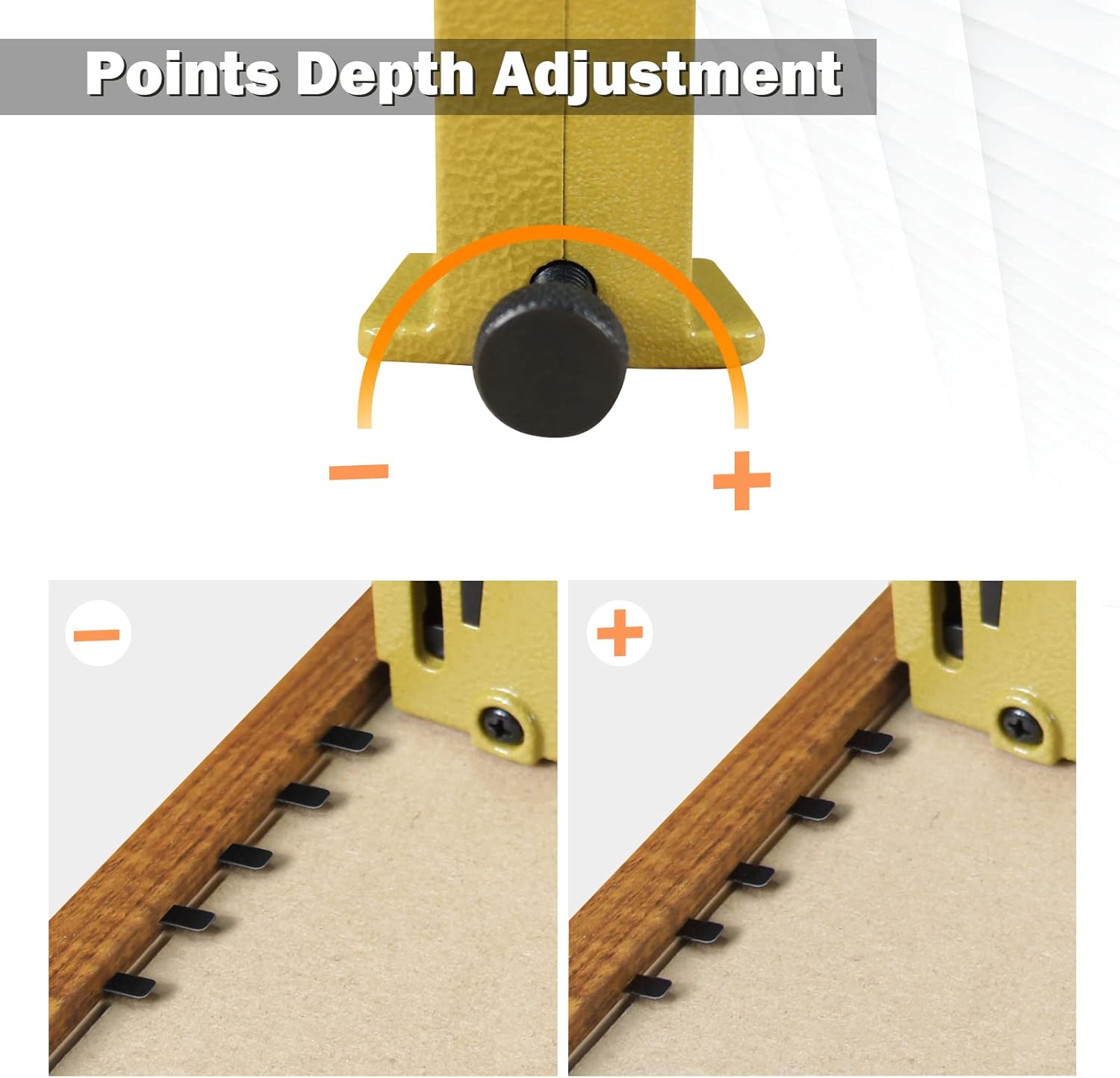 Chiodatrice manuale HM515 con chiodi flessibili e 1000 chiodi per il fissaggio delle parti del pannello posteriore - 5