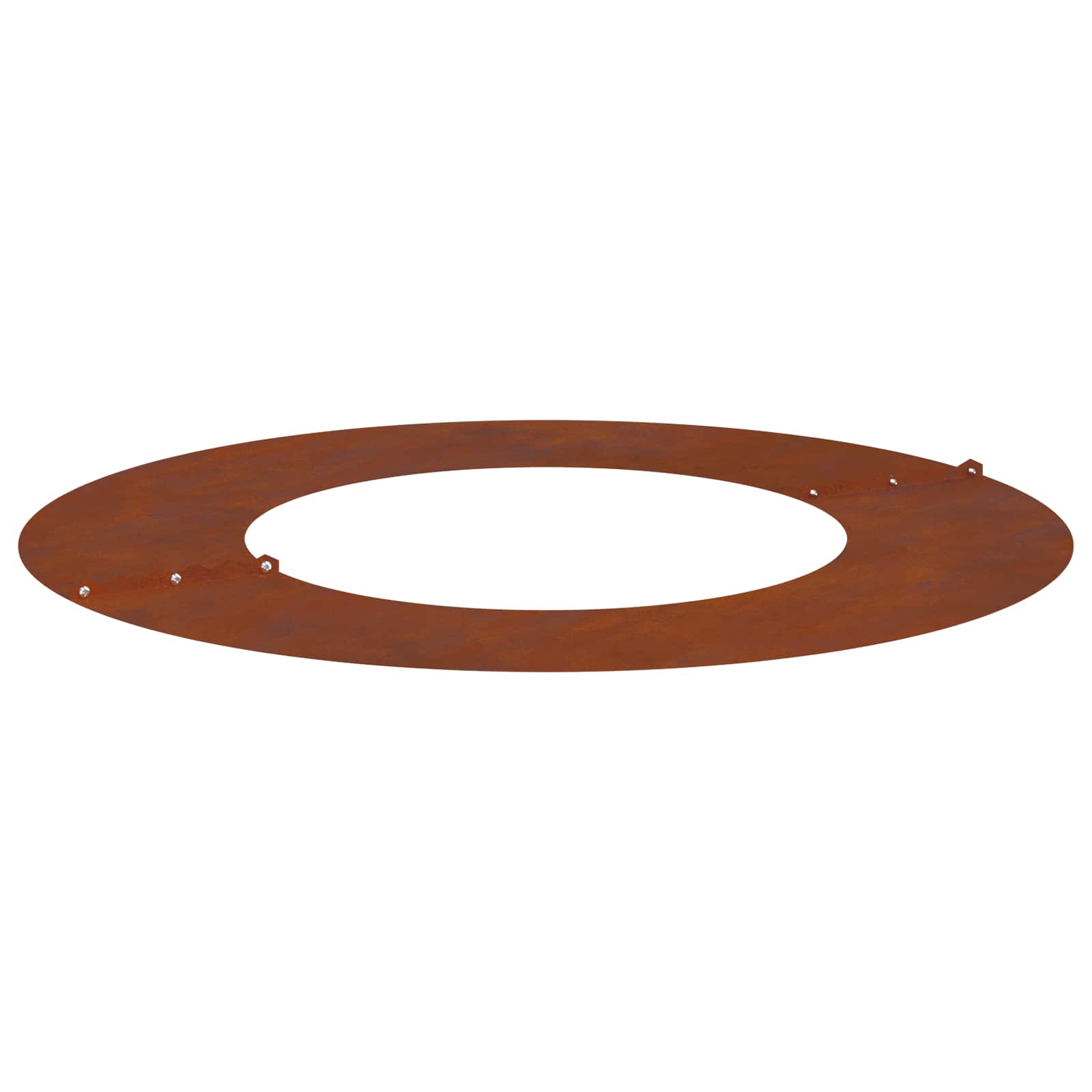 adecuado para Anillo de Árbol Plano Oxidado Ø40/70 cm vidaXL - 5