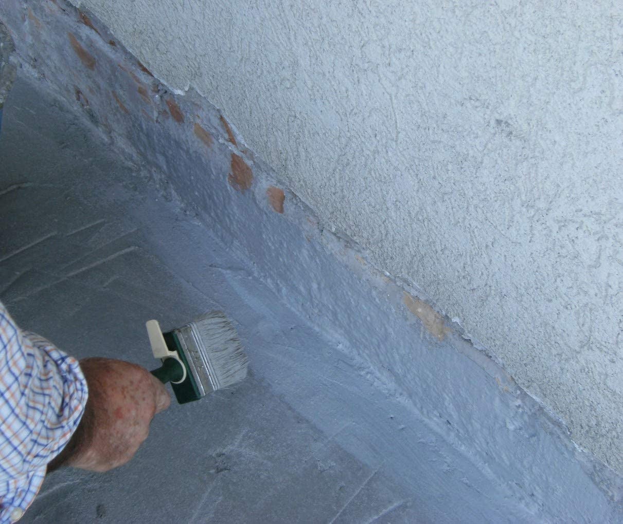 Unico Impermeabilizzante Super Resina Impermeabile Liquida colore Grigio 10 Kg - Icobit - 4