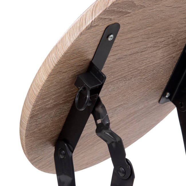 DRULINE Sgabello Pieghevole Da Bar – Sedia Da Cucina – Sgabello