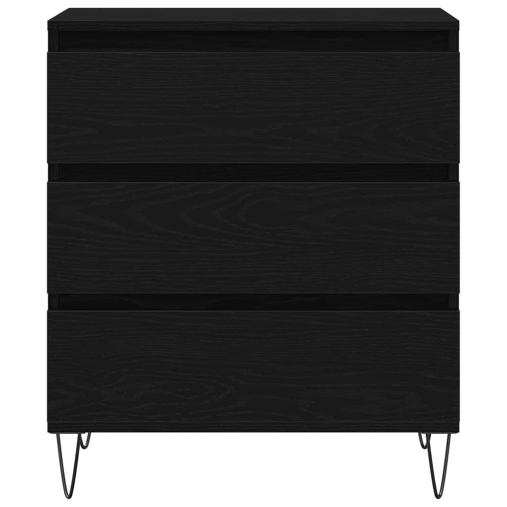 Buffet, em madeira processada, 60 x 35 x 70 cm, carvalho preto | Leroy ...