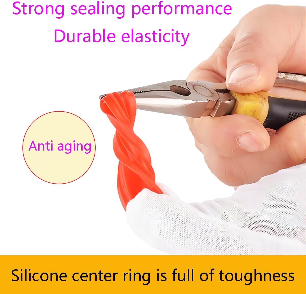 Caniveau de douche anti-odeurs 2 pièces - Siphon de sol en silicone, anti-refoulement - Noyau universel anti-odeurs 50 tubes 40 tubes - 4