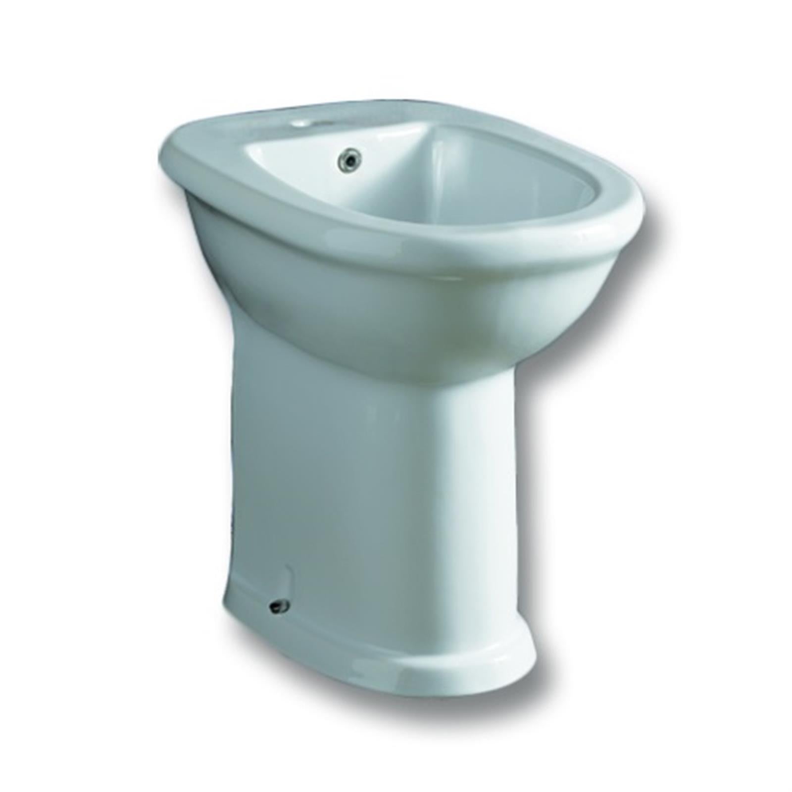 Bidet surélevé céramique ALTO 3 - Blanc - Hauteur 50 cm - Profondeur : 51 cm - Largeur : 37,5 cm- réf : D0207/01 - GOMAN SRL - 3
