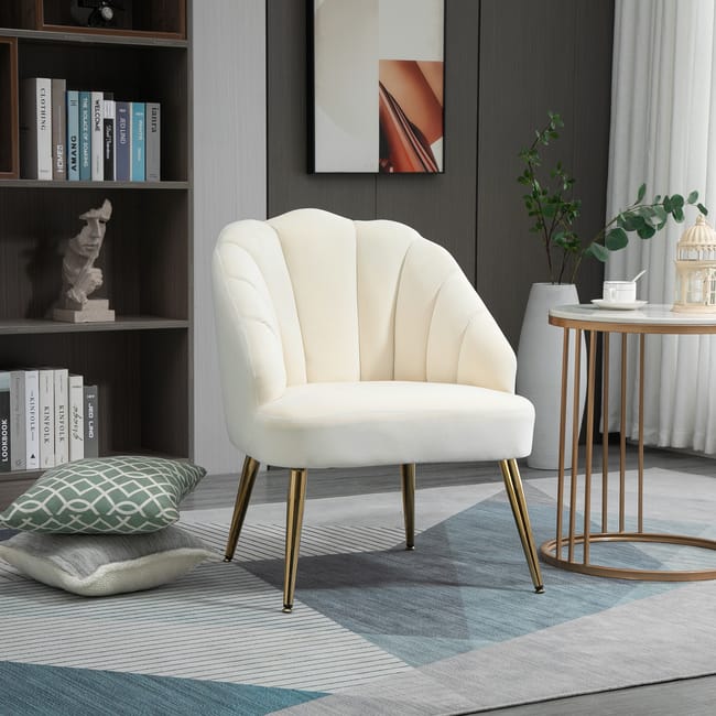 Divano 2 posti modulare in tessuto di ciniglia beige con schienale angolare sinistro - Cuddle Divano 2 posti modulare in tessuto di ciniglia beige con schienale angolare sinistro - Cuddle