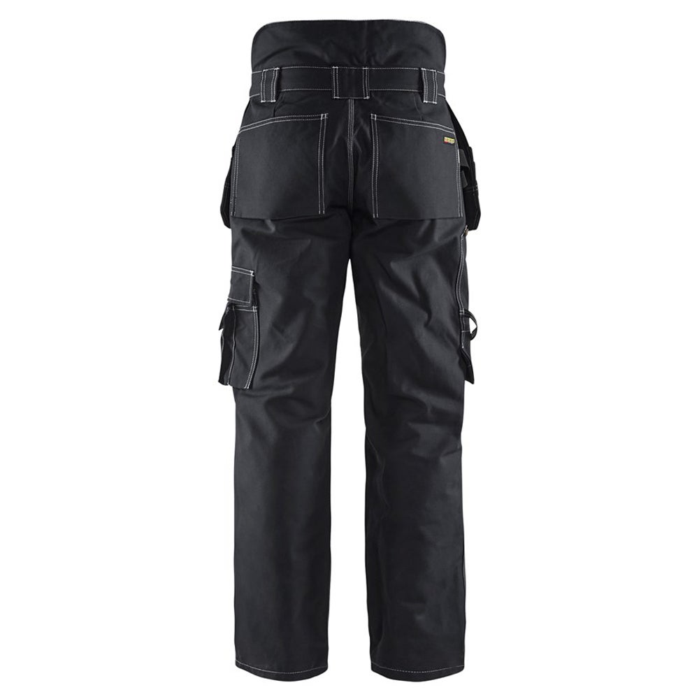 Pantalon artisan multipoches doublé hiver Blaklader 100% coton croisé Noir 54 - 2