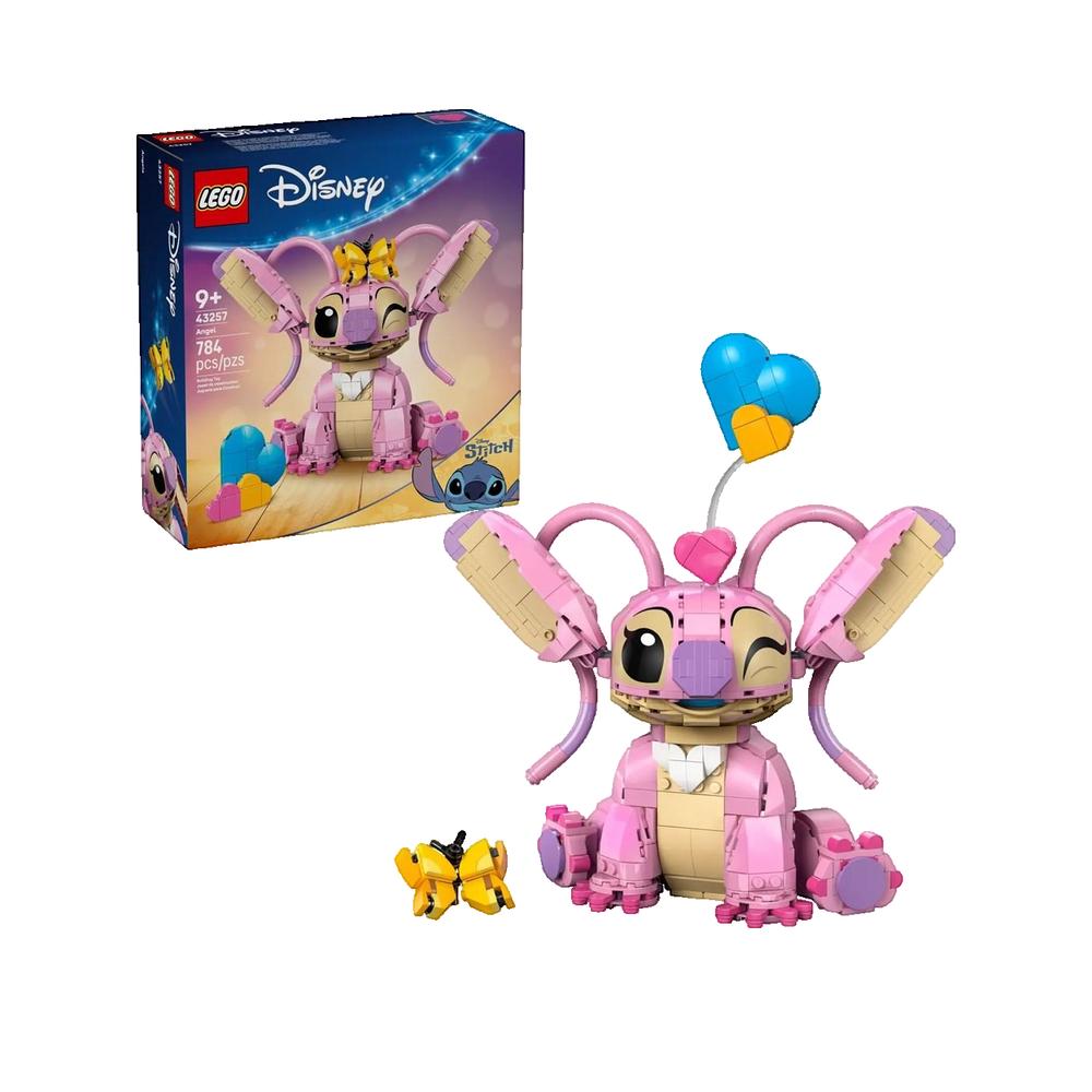 Zestaw konstrukcyjny LEGO Disney Angel figurka ruchoma motyl i serca