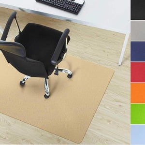 Tapis De Protection De Sol Transparent - 100x140 Cm, 0,5 Mm, En PVC - Pour Chaise De Bureau, Parquet, Stratifié, Moquette