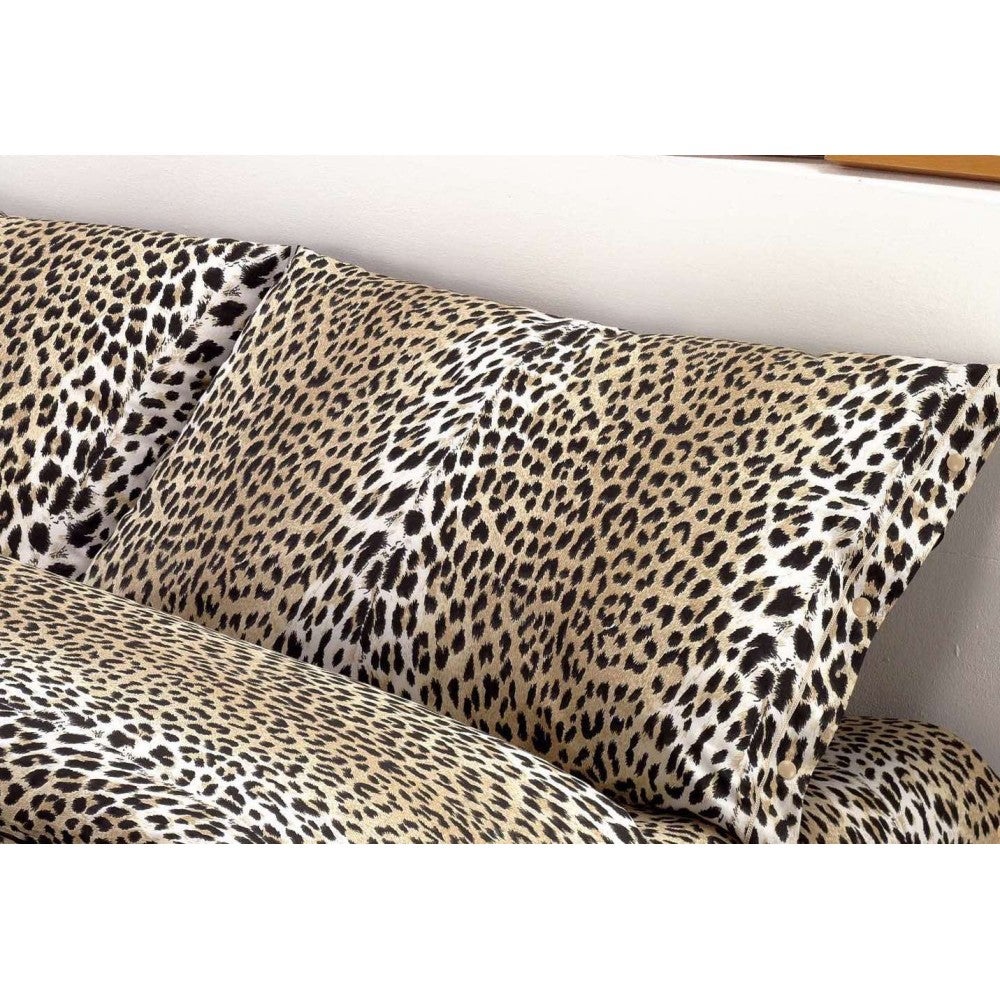 LENZUOLO Maculato LEOPARDATO Sexi in Puro Cotone Made in Italy Una Piazza - 2