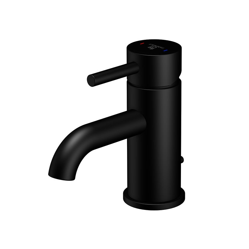 Steinberg Seriesss 100 basin mixer, with drain set, projection: 100mm, 1001000S