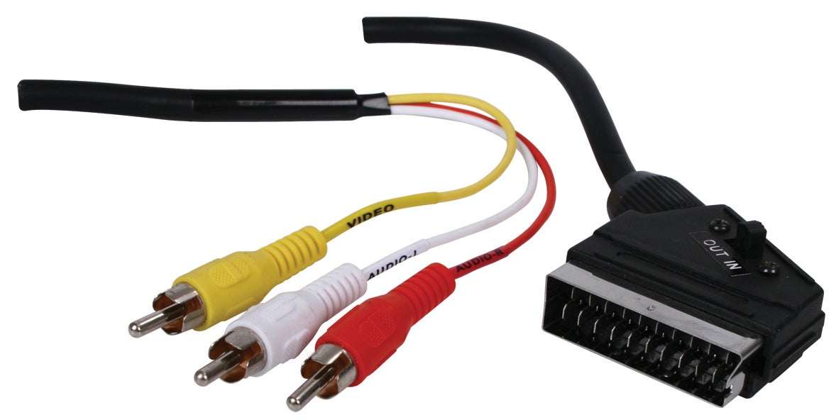 CONECTICPLUS Câble péritel vers 3 rca mâles 2 mètres | Leroy Merlin