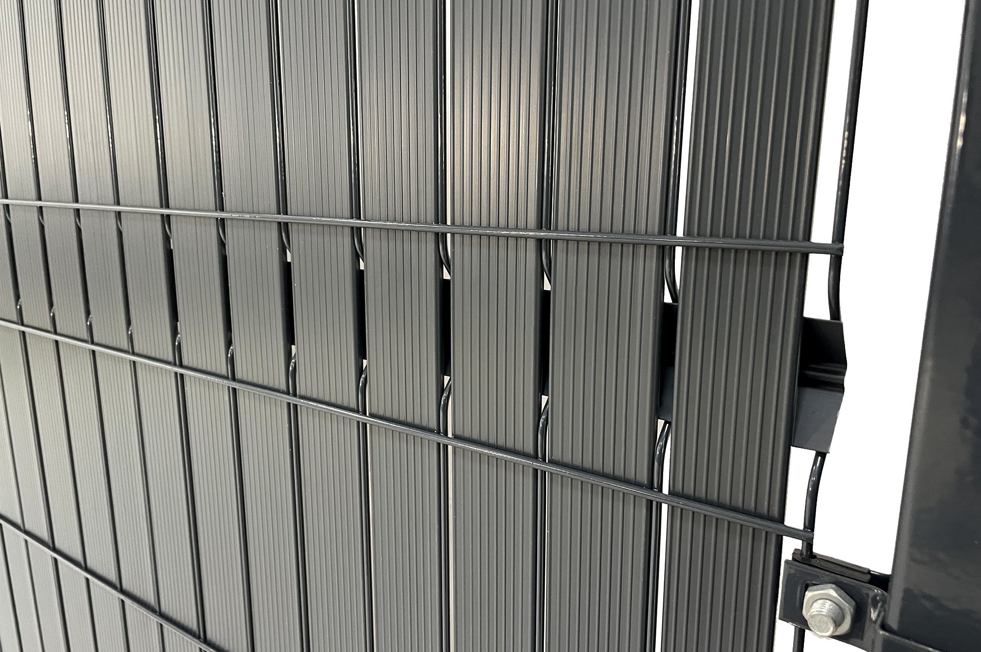 Kit Oscurante PVC - Colore : Grigio - 2m x H.190cm - Installazione facile e veloce - Alta Resistenza - Protegge da insetti e funghi - CINTO - 6