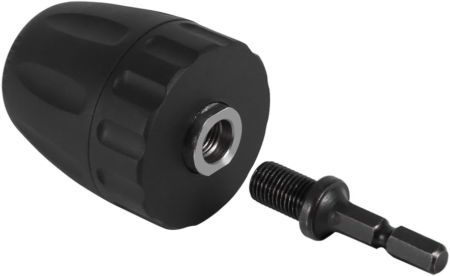 Wiertarko wkrętarka Adapter Wiertarko wkrętarki Klips do uchwytu wiertarskiego bezkluczykowego z adapterem trzpienia sześciokątnego