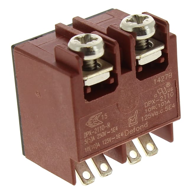 Interruttore Smerigliatrice Angolare AC 250V 8A - Compatibile Con H-ITA-C-HI G10SF3, Nero - Foto 9