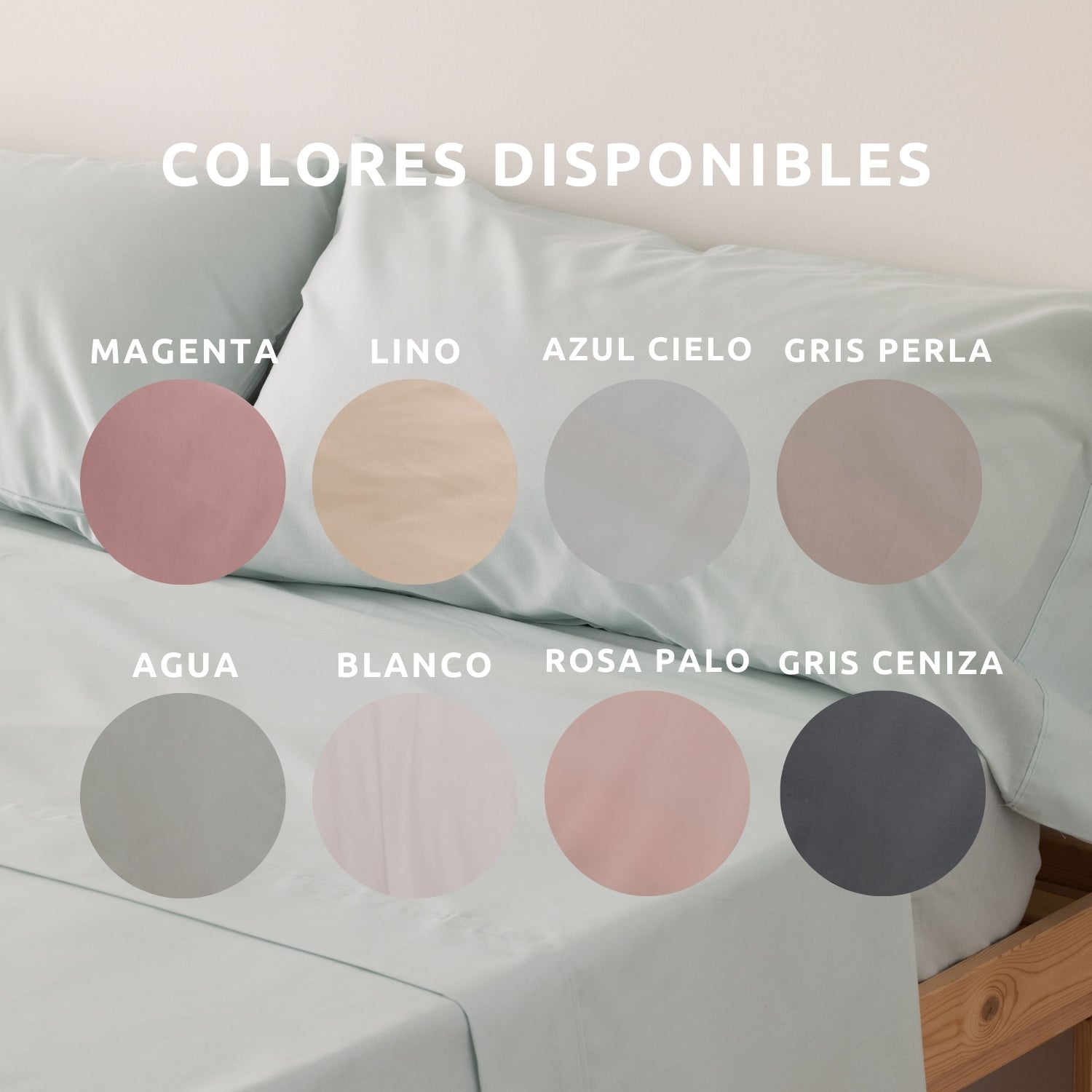 Funda Almohada Lisa Design Agua 105cm (125x45cm) Donegal Collections - 5