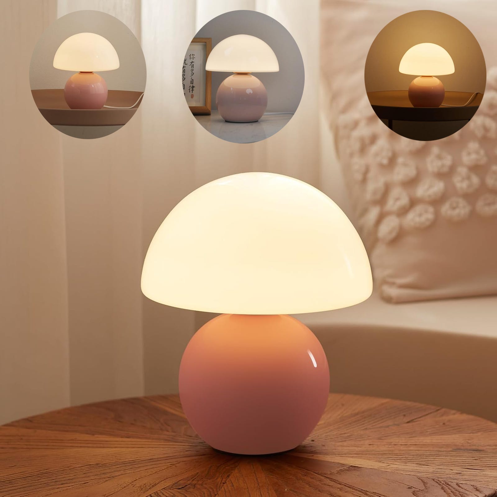 Lampada da tavolo a forma di fungo - Moderna semplice nordica - Lampada Lampada da tavolo a forma di fungo - Moderna semplice nordica - Lampada