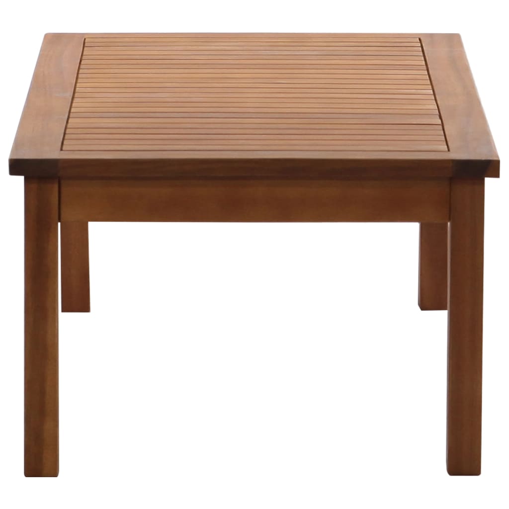 Salon de jardin 4 pcs Bois d acacia solide - 8