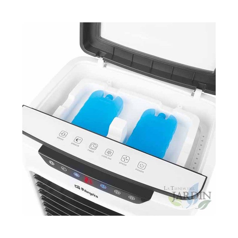 Climatiseur évaporatif Orbegozo AIR55 3 en 1, réservoir d'eau amovible de 35 l, télécommande - 6