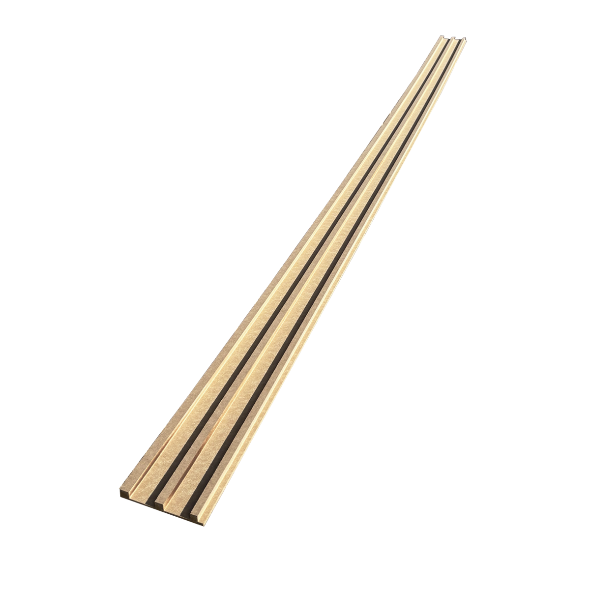 Lot de 5 Plinthes MDF Passes-câbles à couvercle, L.2.44 m x H.10.8 cm, Ep.18 mm - 5