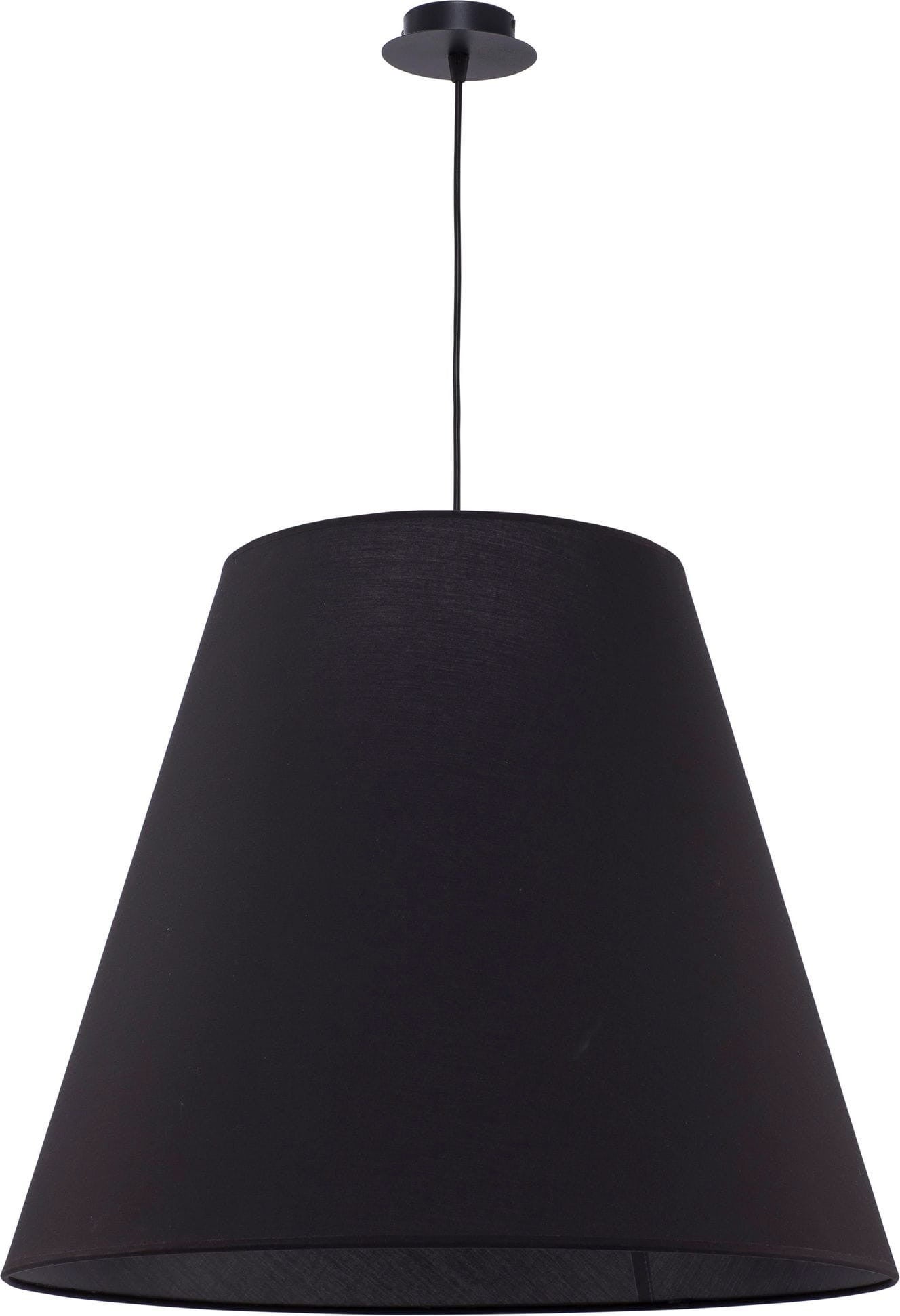 Lampa wisząca Moss czarna 3xE27x60W wym: 150 x 58 x 58 cm tkanina Nowodvorski Lighting