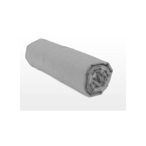 Lenzuolo Con Angoli Grigio Scuro - 180x200 Cm, 100% Cotone 57 Fili, Certificato Oeko-TEX - Foto 2