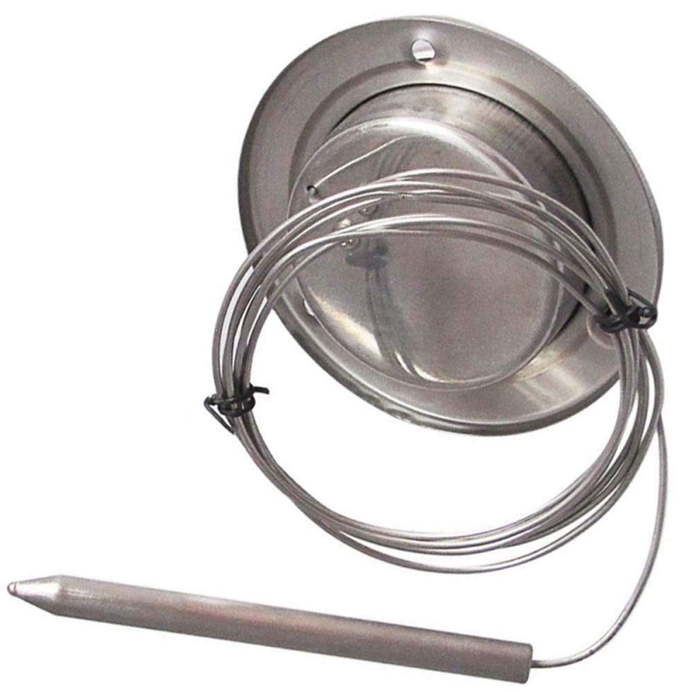 Thermomètre Pour Four à Bois, Barbecue, Fumeur - Sonde Rigide 15 Cm, Plage 0 à 500°C - Neuf
