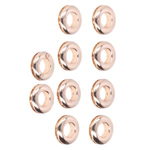Kit De 250 œillets Métalliques Dorés 4mm - Pour Reliure Documents, Cuir, Tissu, Bricolage