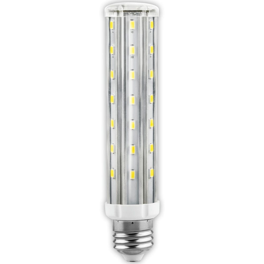 Bombilla led tubular matel E27 12W 6400K | Leroy Merlin