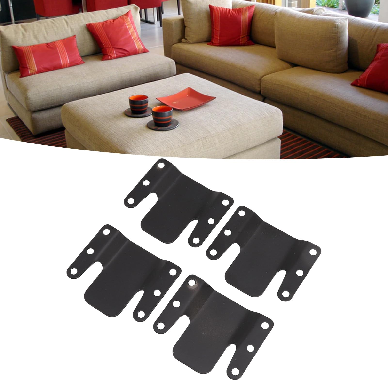 Furniture Fix - Supporto In Acciaio Per Sedili E Materassi 167x55,9 Cm - Rialza Cuscini Cedevoli Di Divani E Poltrone, Antiscivolo E Regolabile