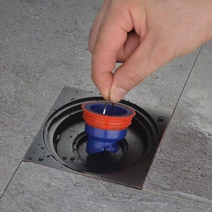 SYH&AQYE Noyau Anti-Odeur Et Anti-Insectes Pour Siphon De Sol – Acier Inoxydable – Pour Douche, Évier, Cave