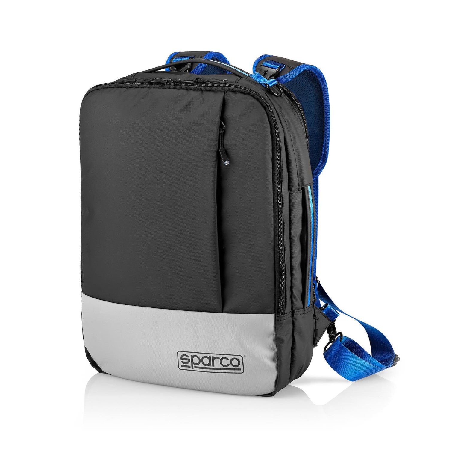 Sac à Dos Sparco Targa Florio Superstage 42L - Fabriqué En Italie - Pour Ordinateur Portable Et Tablette - Style Course Automobile