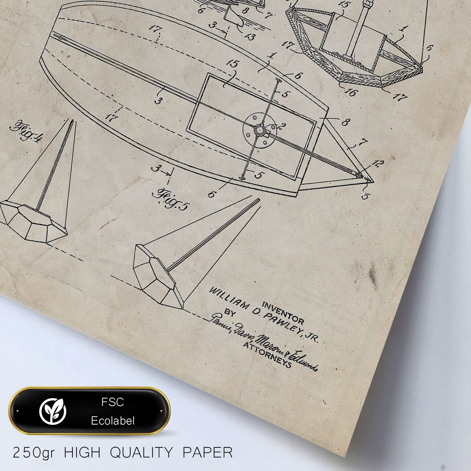 Planche N° 231 et 232 Dessins & Gravures Brevets Plans Marques main image 1