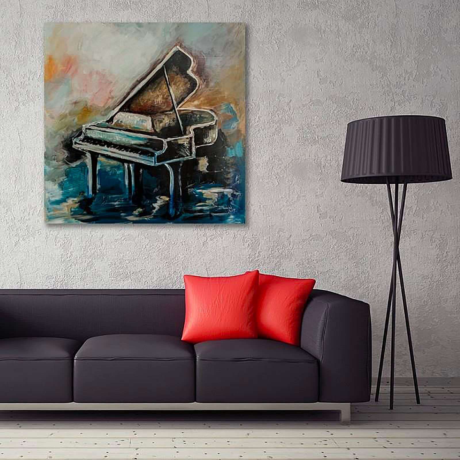 Tableau piano - 50 x 50 cm - 5