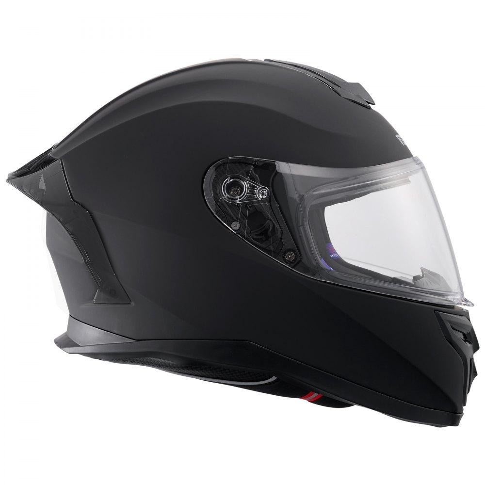 Casco integrale motocross nero con Bluetooth, ventilazione e visiera solare taglia L TEKMAQUINAS - 3