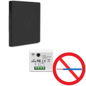 Interrupteur Radio Télécommande Sans Fil 4 Canaux - Neuf | Commande Murale Domotique