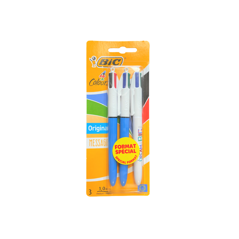 Lot De 3 Crayons Bicolores Rouge/bleu XL 18cm - Section Hexagonale Ergonomique Avec Taille-crayon - Pour école Et Bureau