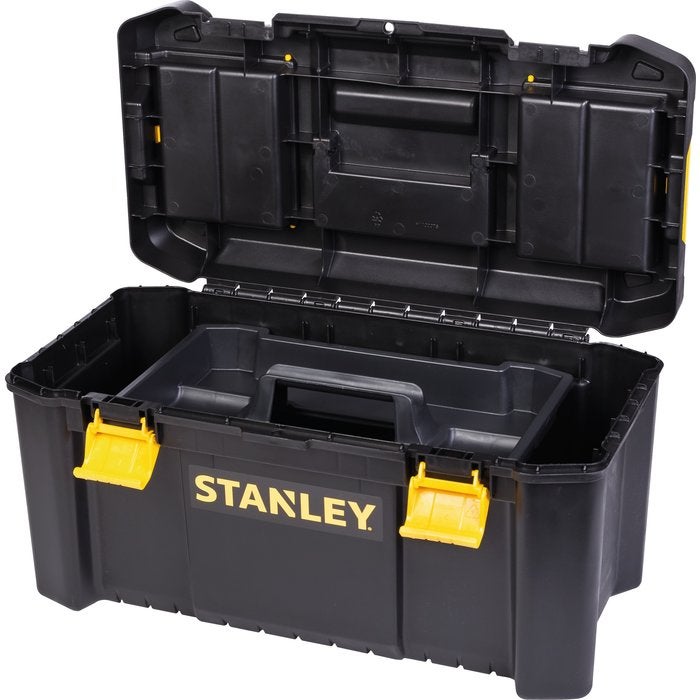 Boîte à outils Stanley Essential 48 cm avec plateau et organiseur en plastique - 5