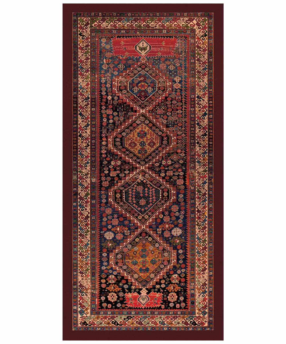 Dywan EMOTIONS ORIENTAL SHIRVAN 74x350 cm ZŁOTY | GalleriaFarah1970