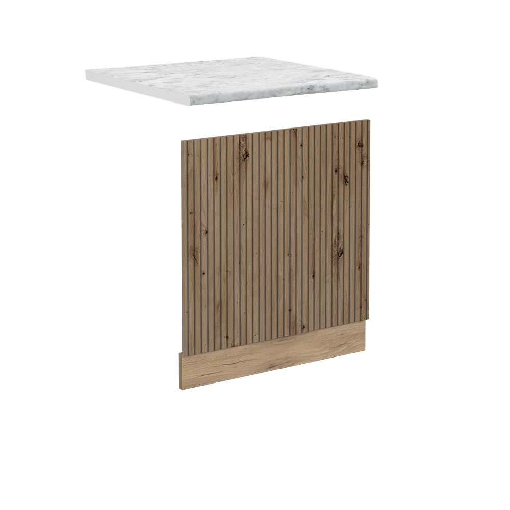 Vicco Panel przedni R-Line, Dąb rzemieślniczy, 60 cm , BP Marmur