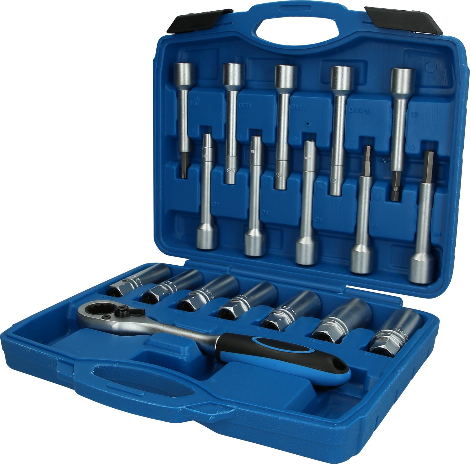 BRILLIANT TOOLS Zestaw narzędzi do amortyzatorów 18-częściowy - BT651250